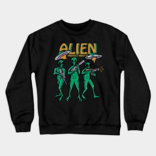 Alien Protect Area 51 Crewneck Sweatshirt